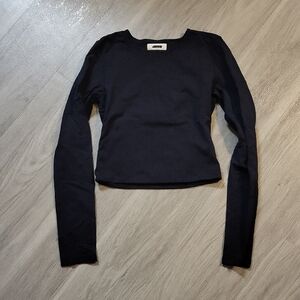 Babaton Midnight Blue Long Sleeve Top
